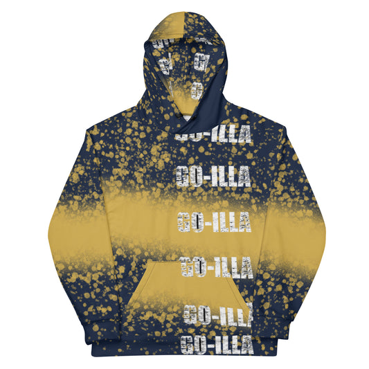 Go-Illa blue/yellow Unisex Hoodie